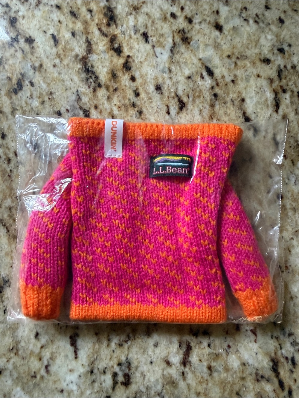 Dunkin L.L. Bean coffee sweater